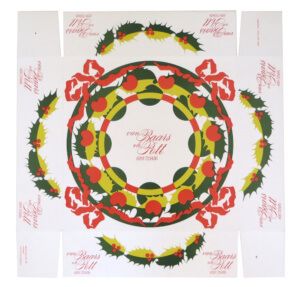 Grafisch ontwerp banketbakker